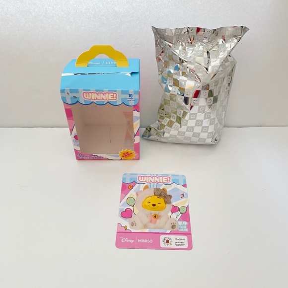 MINISO Disney WINNIE! Authentic Plush Pendant Bag Charm - Confirmed Cow 🐮 - Picture 6 of 8